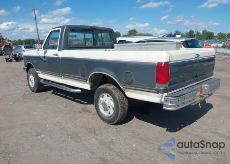 1989 Ford F250 из США, поврежденный, VIN 1FTEF26Y2KNB61498